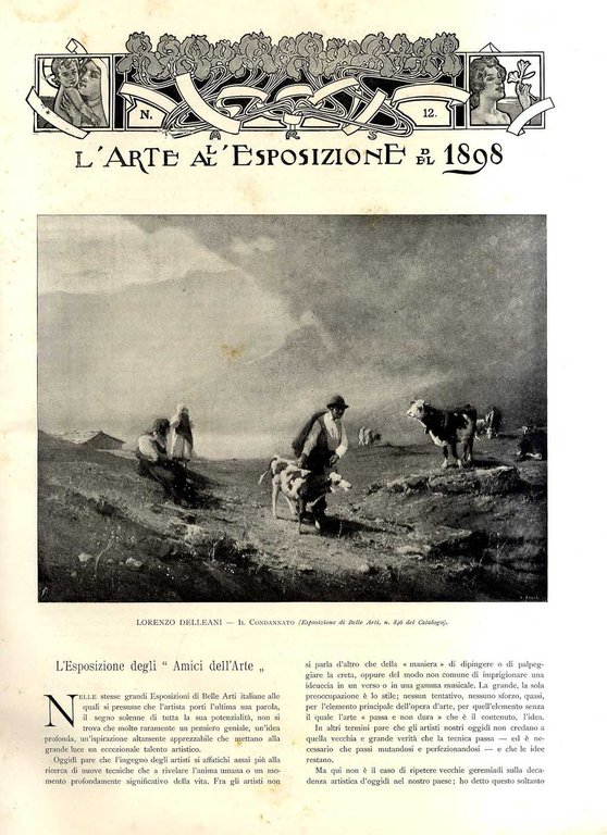 L'Arte all'Esposizione del 1898.