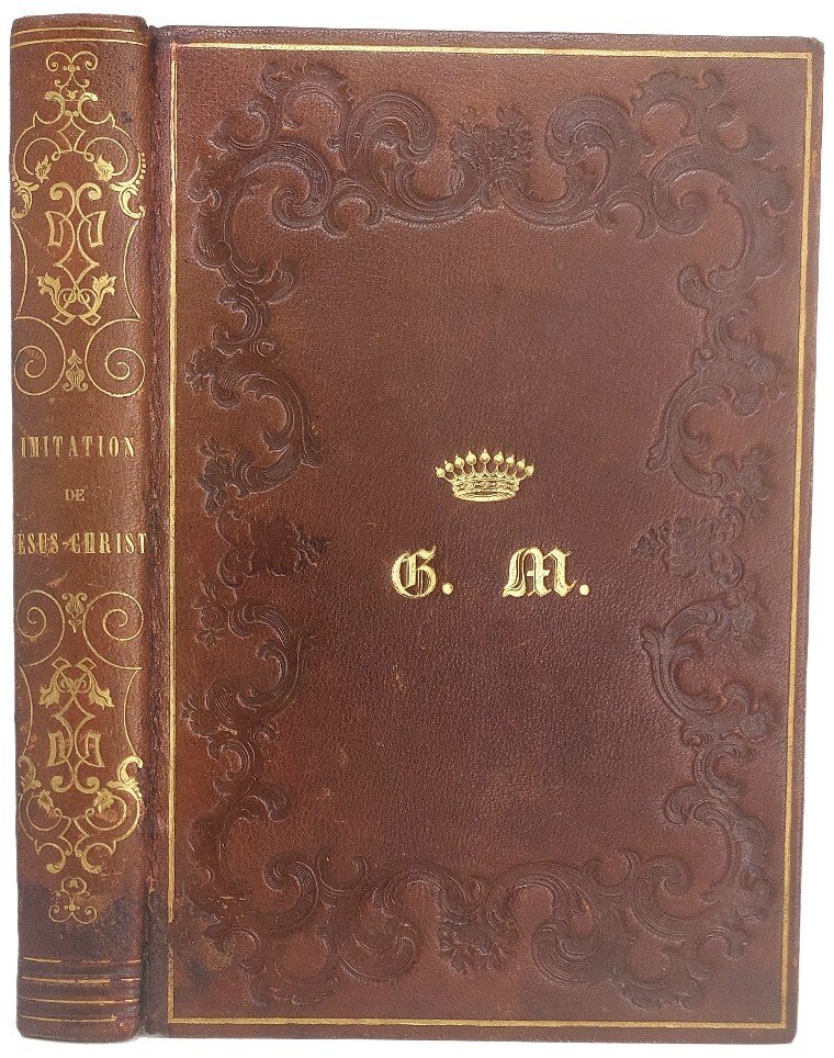 L'IMITATION DE JESUS-CHRIST traduite par M. De Genoude.&amp;nbsp;Nouvelle &amp;eacute;dition enrichie …
