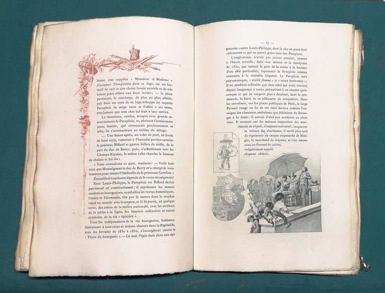 L'ombrelle. Le Gant - Le Manchon.