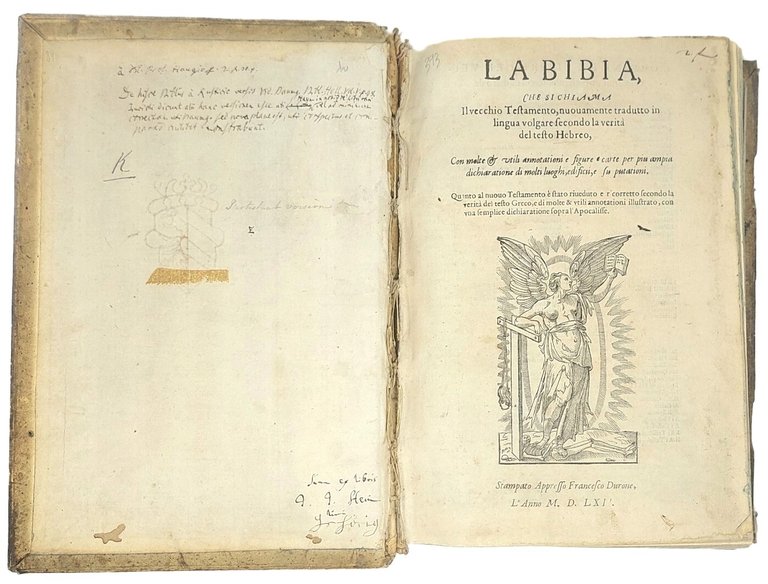 La Bibia, che si chiama il vecchio Testamento, nuovamente tradutto …