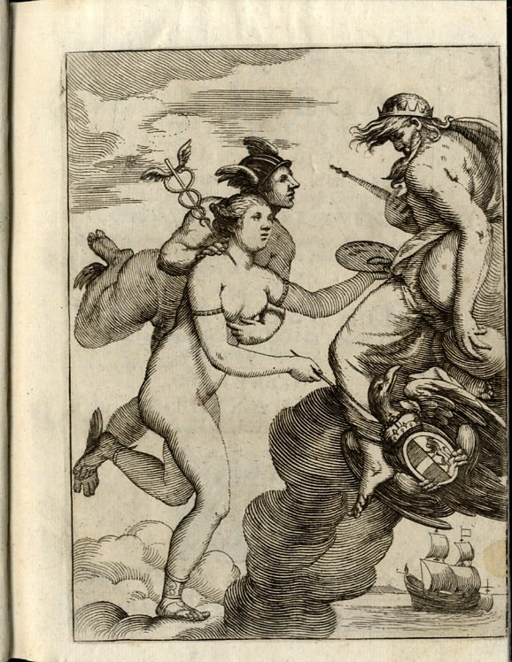 La carta del navegar pittoresco.&amp;nbsp;Dialogo tra un Senator venetian deletante, …