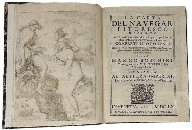 La carta del navegar pittoresco.&amp;nbsp;Dialogo tra un Senator venetian deletante, … | Immagine Gallery 8