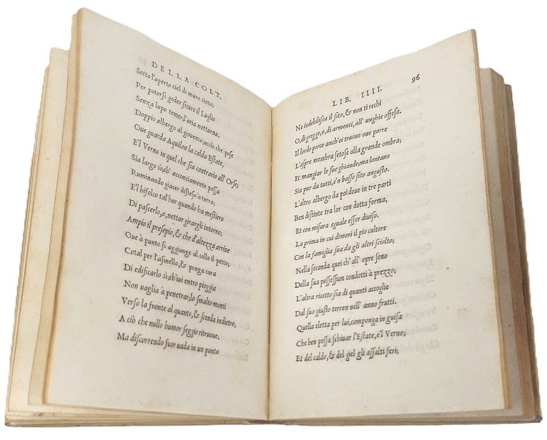 La Coltivazione. Al Cristianissimo Re Francesco Primo.