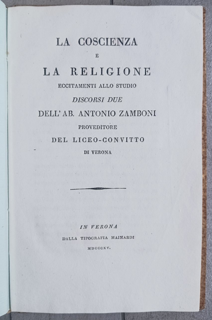La coscienza e la religione ... | Immagine principale