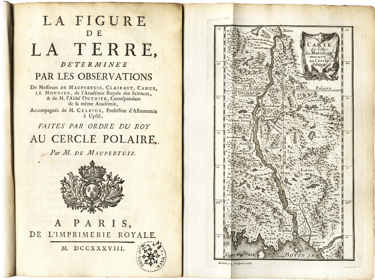 La Figure de la Terre, d&amp;eacute;termin&amp;eacute;e par les Observations de …