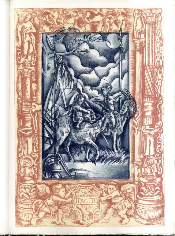 LA GERMANIA. Traduzione di F.T. Marinetti, litografie di Floriano Bodini. 