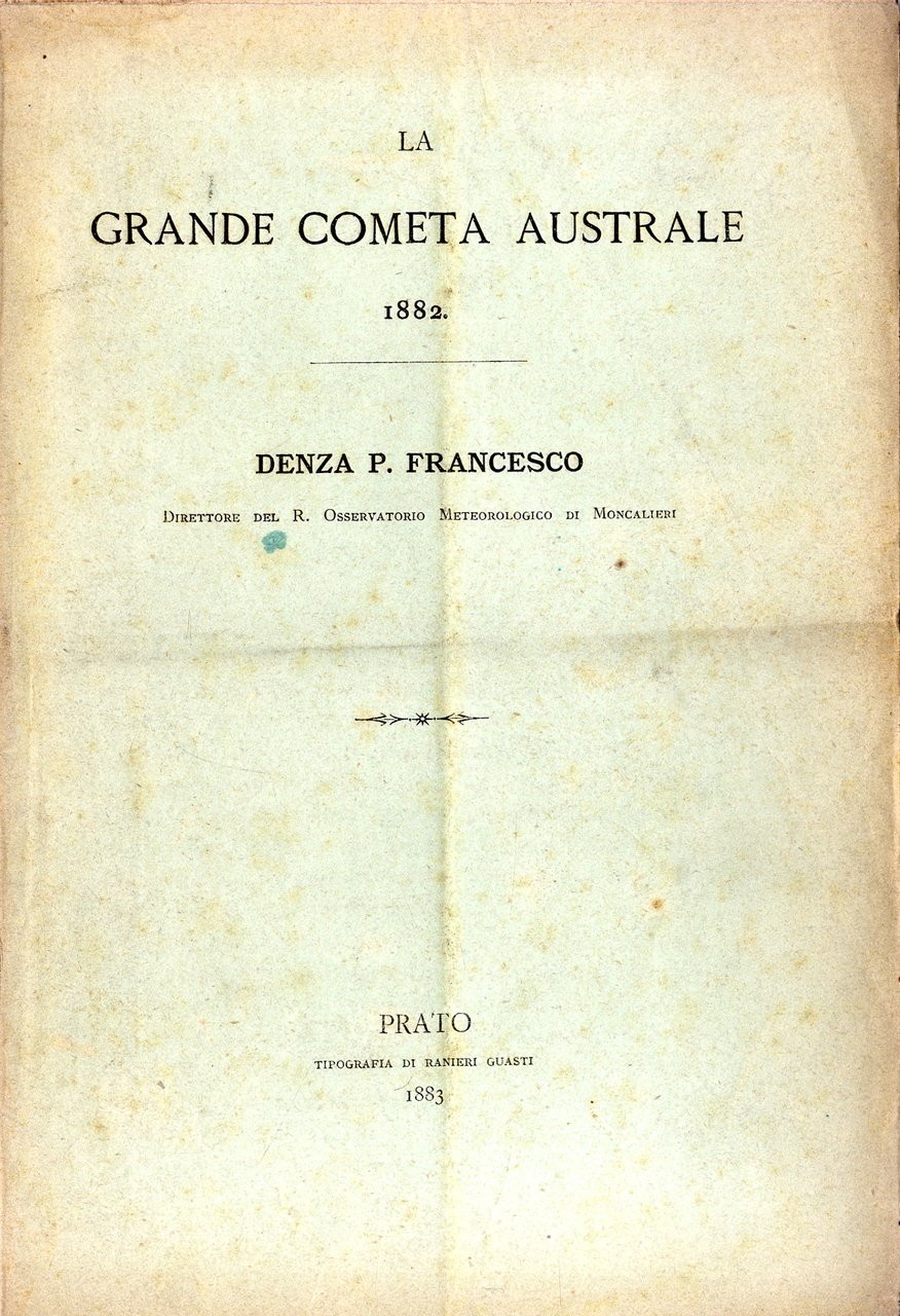 La grande cometa australe