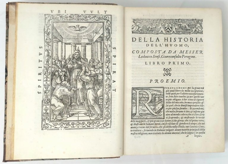 La Historia dell'Huomo. divisa in tre libri: Nel primo si …