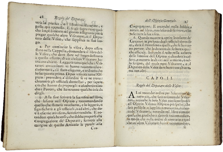 La mendicità sbandita col sovvenimento de' poveri... (Legato con:) Istruzioni e …