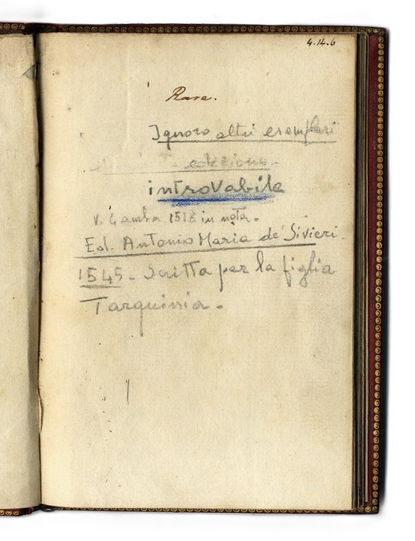 La nimpha tiberina del Molza eccellentiss. Novellamente posta in luce … | Immagine Gallery 2