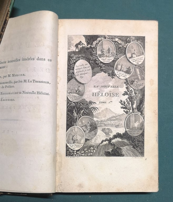 La Nouvelle Héloïse. Nouvelle édition, classée par ordre de matières.