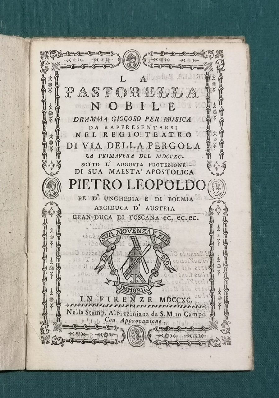 La pastorella nobile. Dramma giocoso per musica da rappresentarsi nel …