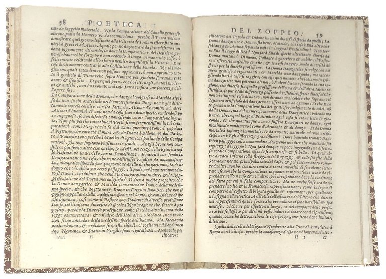 La poetica sopra Dante di M. Hieronimo Zoppio.