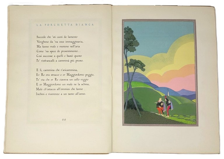 La Porchetta Bianca. Con trentadue tavole litografiche di Bruno Serpi.&amp;nbsp;