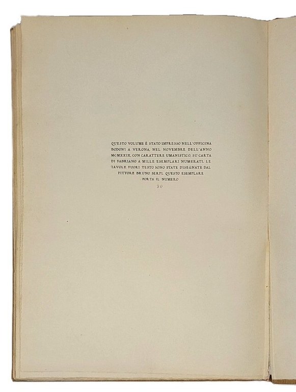 La Porchetta Bianca. Con trentadue tavole litografiche di Bruno Serpi.&amp;nbsp;