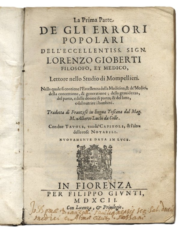 La Prima parte de gli Errori Popolari ...nel quale si … | Immagine Gallery 2