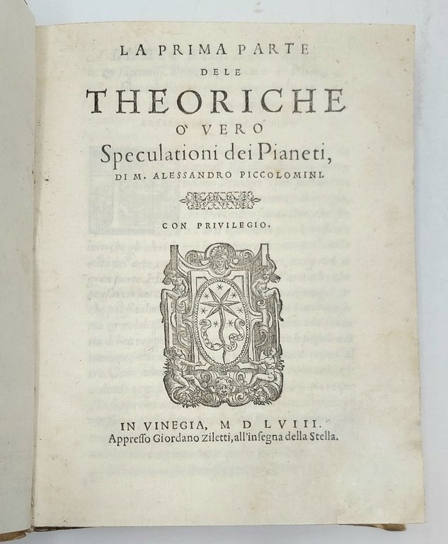 La Prima Parte de le Theoriche o vero Speculationi dei …
