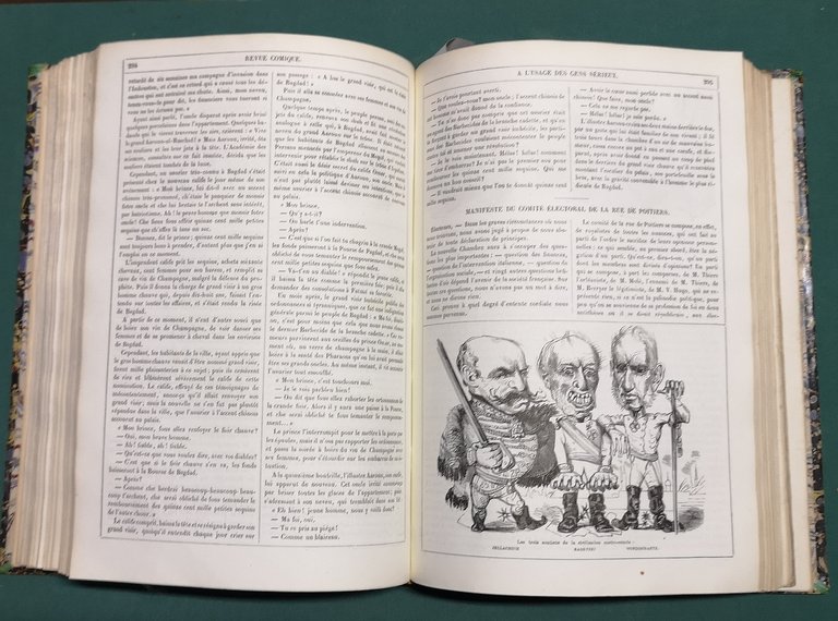 La Revue Comique à l'usage des gens sérieux. Histoire morale, …