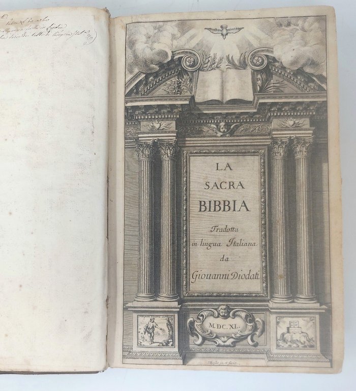 La Sacra Bibbia tradotta in lingua Italiana, e commentata da …