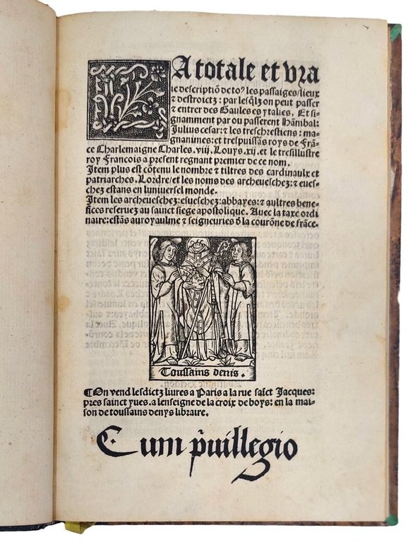 La totale et vraie description de to(ous) les passaiges, lieux …