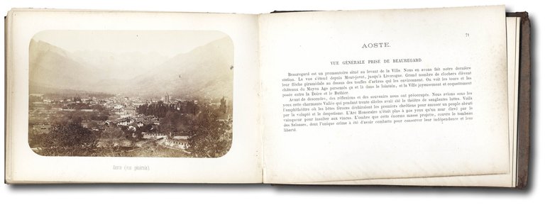 La Vall&amp;eacute;e d'Aoste monumentale: photographi&amp;eacute;e et annot&amp;eacute;e historiquement par Meuta …