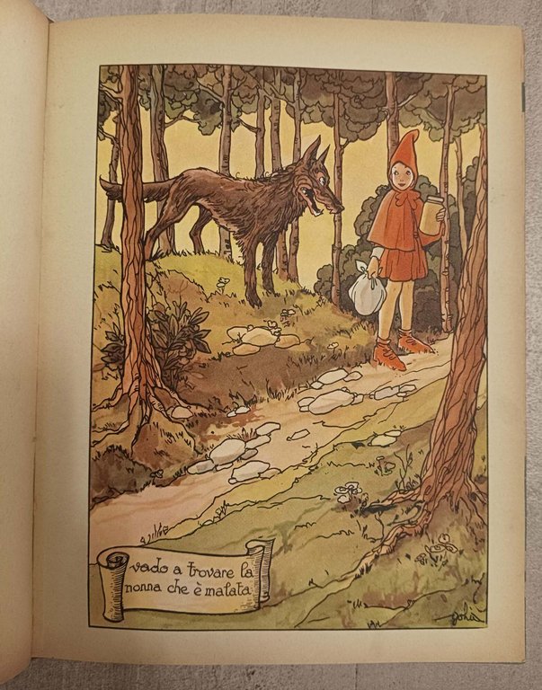 La vecchina delle dodici fiabe -&amp;nbsp;disegni di Golia