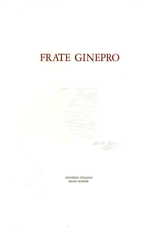 La Vita di Frate Ginepro, testo di lingua (del XII …