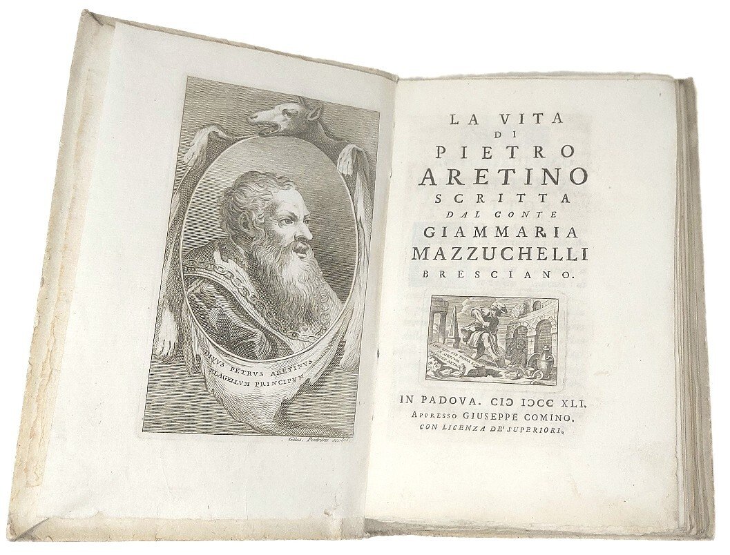 La Vita di Pietro Aretino scritta dal conte G. Mazzuchelli …