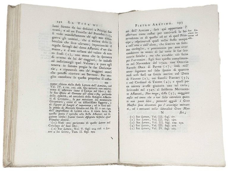 La Vita di Pietro Aretino scritta dal conte G. Mazzuchelli …