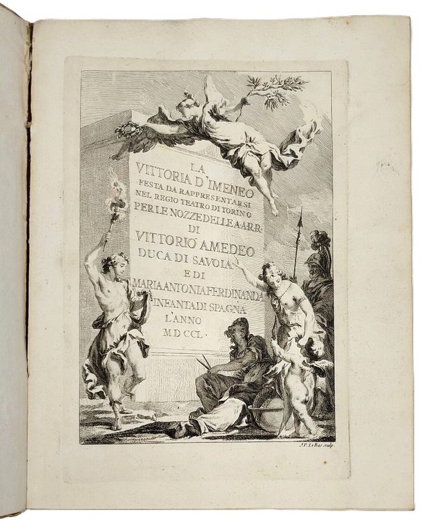 La Vittoria d'Imeneo.&amp;nbsp;Festa da rappresentarsi nel Regio Teatro di Torino … | Immagine Gallery 5