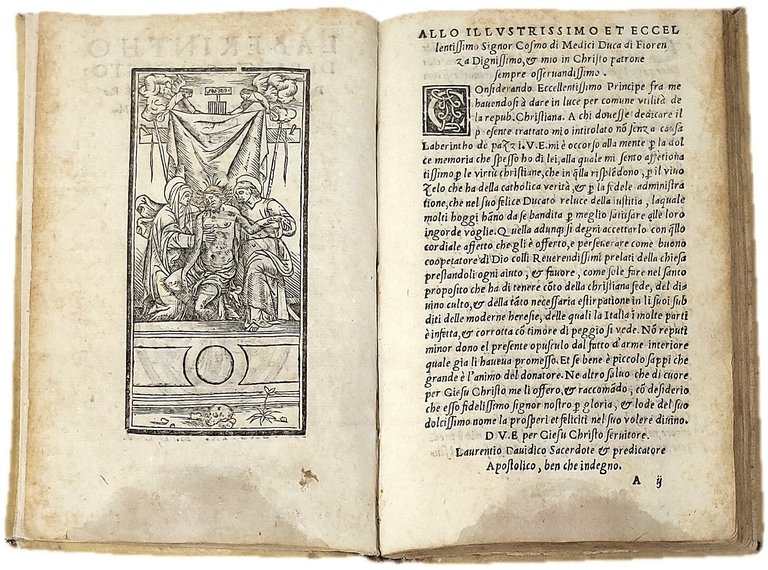 Laberintho di pazzi&amp;hellip; composto da &amp;hellip; Laurentio Davidico a laude …