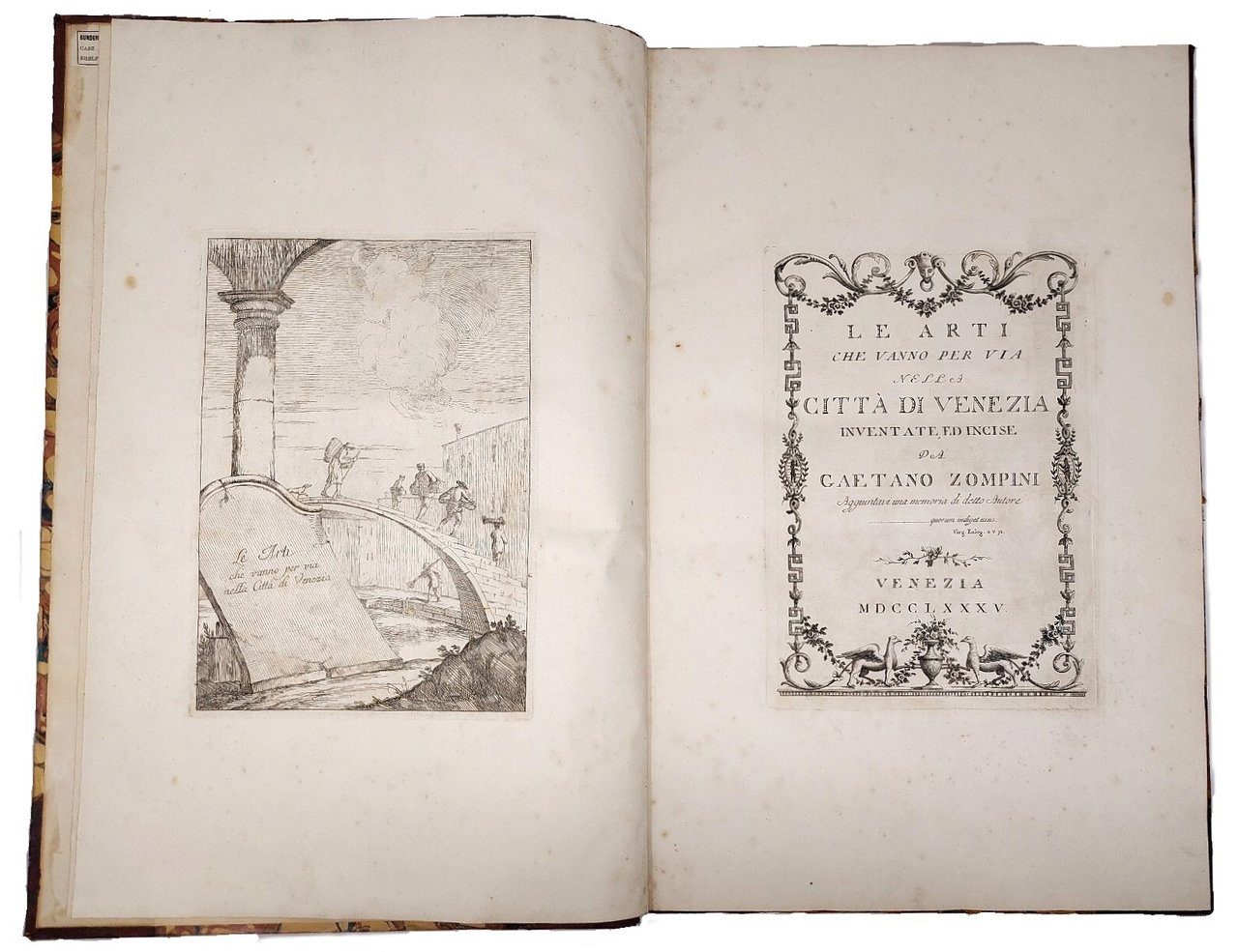 Le Arti che vanno per via nella citt&amp;agrave; di Venezia, … | Immagine principale