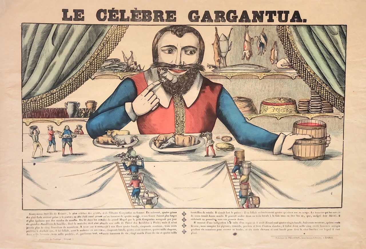 Le célèbre Gargantua.