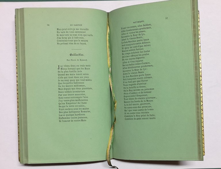 Le cabinet satyrique ou recueil parfaict des vers piquans et …