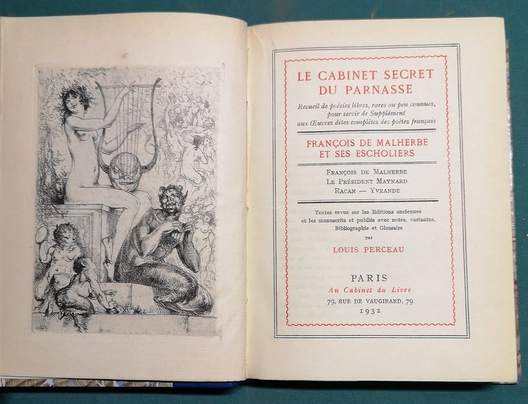 Le Cabinet secret du Parnasse. François de Malherbe et ses …