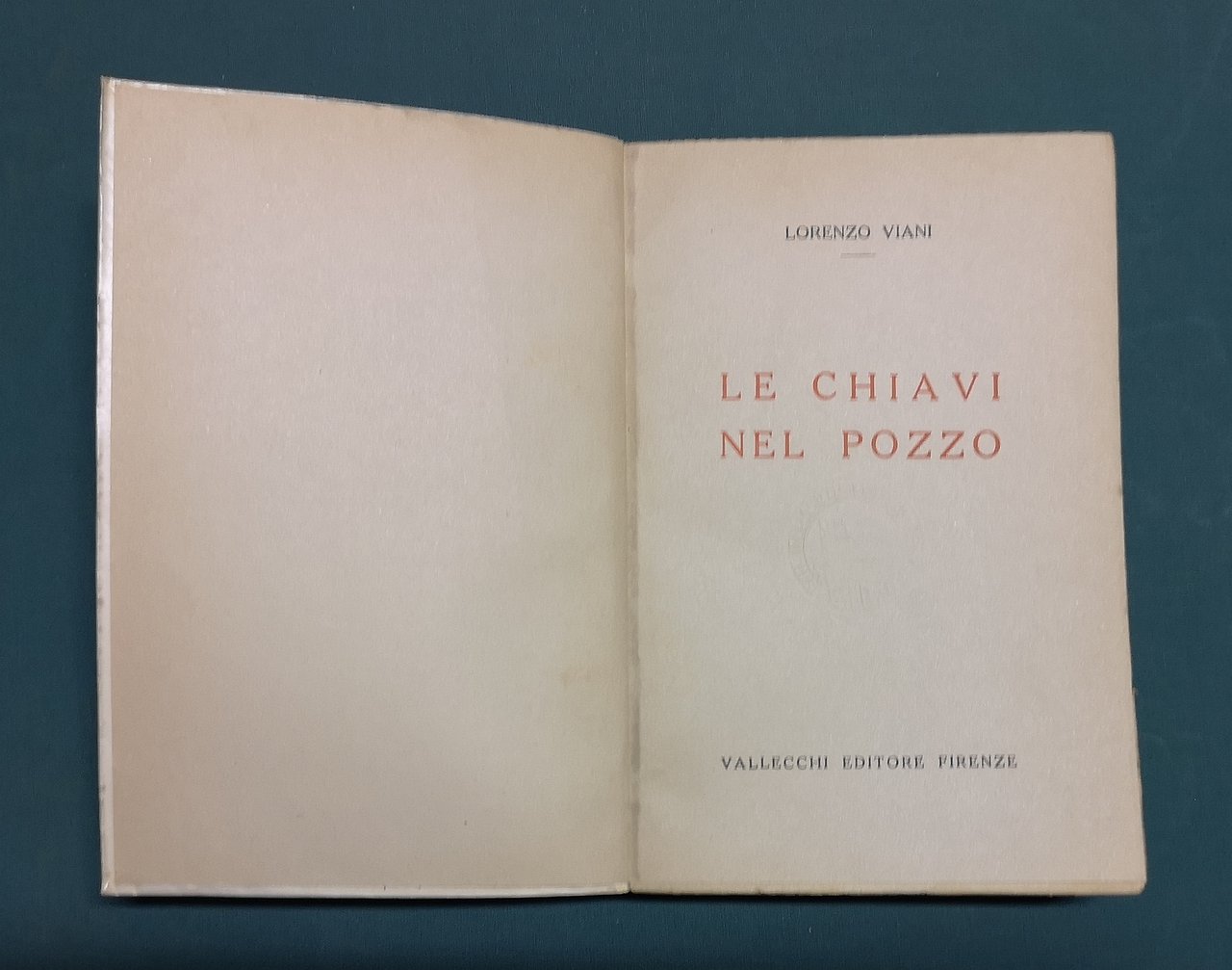 Le chiavi nel pozzo.