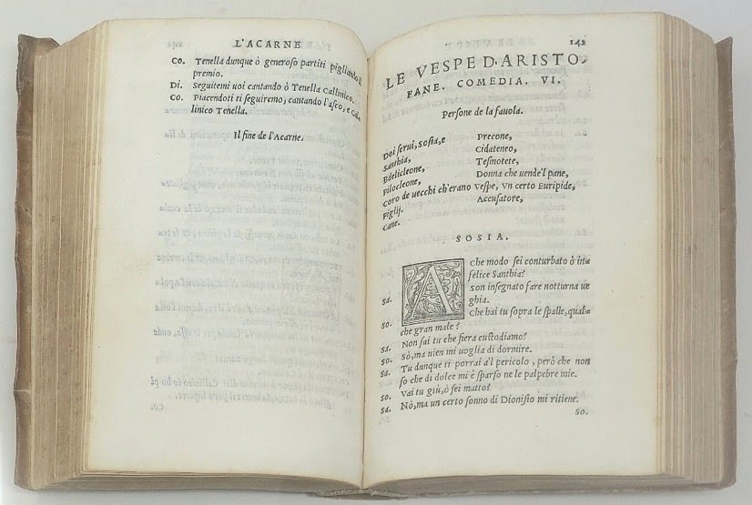 Le Comedie del facetissimo Aristofane,&amp;nbsp;tradutte di Greco in lingua commune …