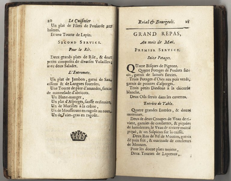 Le cuisinier royal et bourgeois, qui apprend &amp;agrave; ordonner toute …