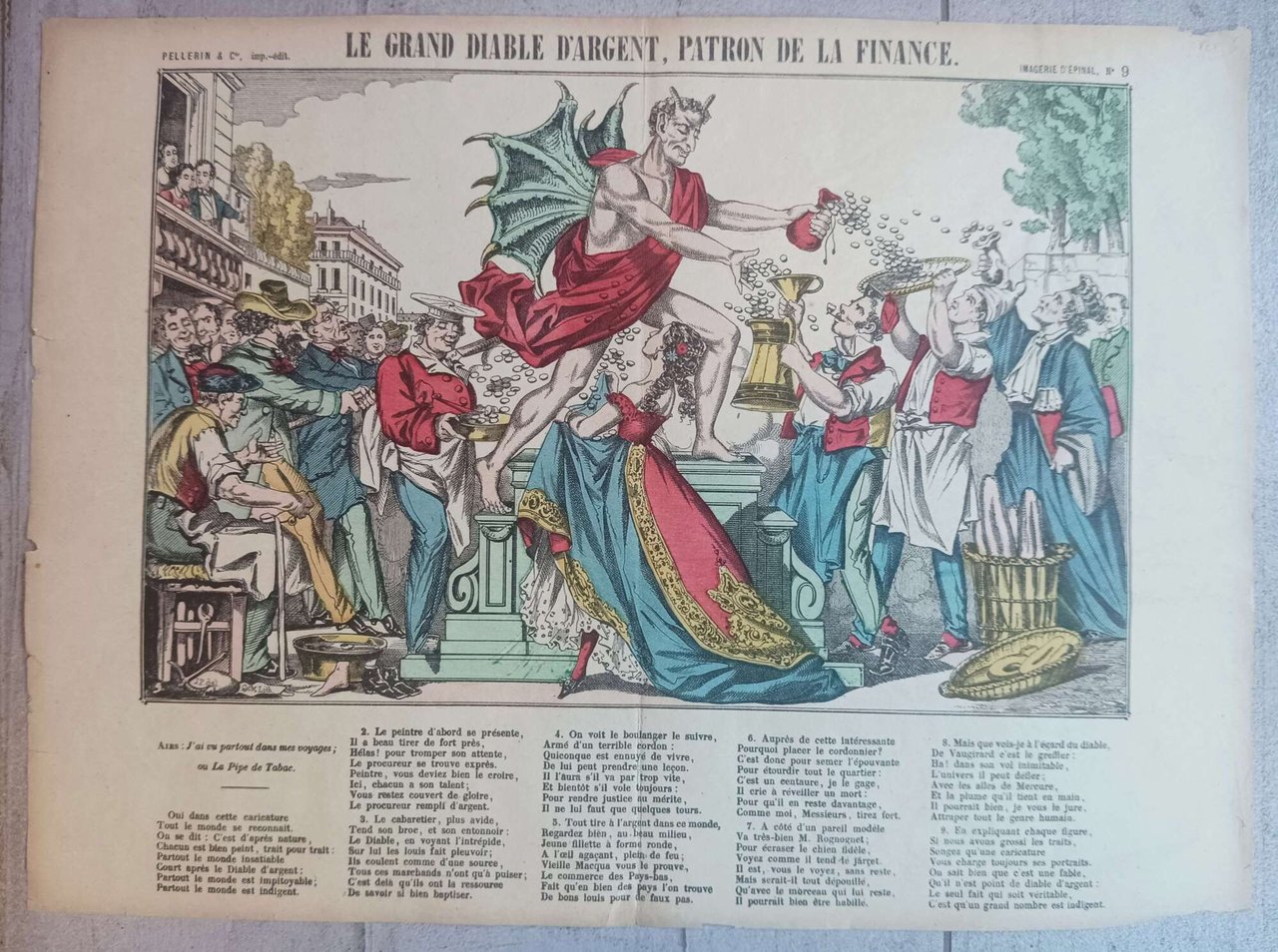 Le Grand diable d'argent, patron de la finance