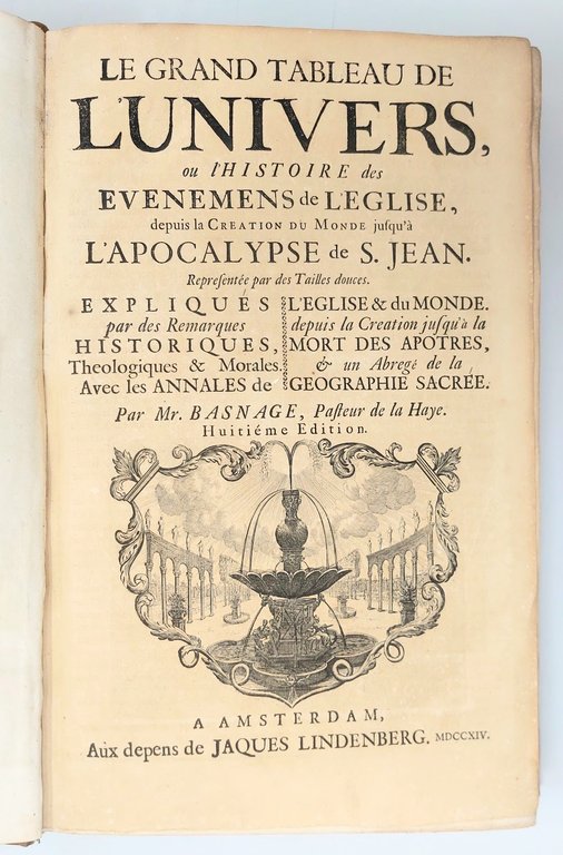 Le grand tableau de l'Univers, ou l'Histoire des Evenemens de …