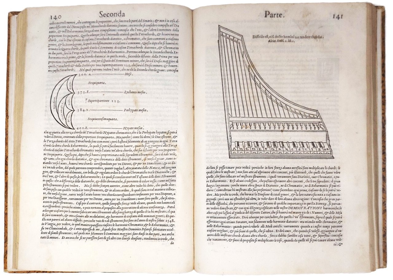 Le Istitutioni Harmoniche, di Gioseffo Zarlino da Chioggia.&amp;nbsp;Nelle quali, oltre …