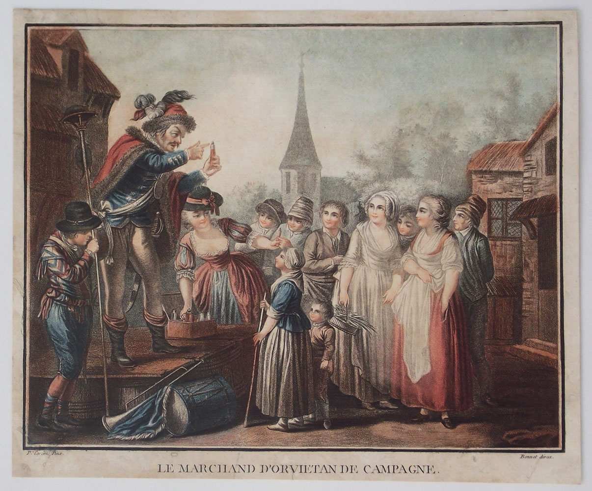 Le marchand d'orvietan de campagne