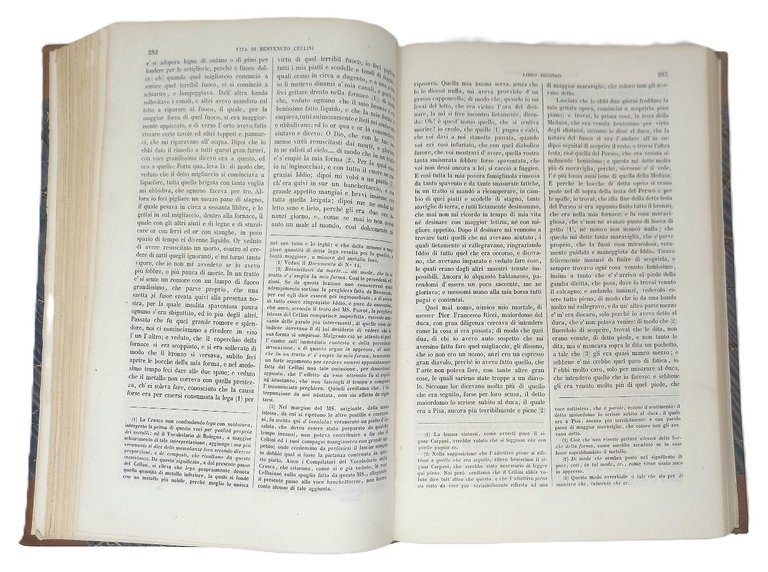Le opere di Benvenuto Cellini, arricchite di note ed illustrazioni. …