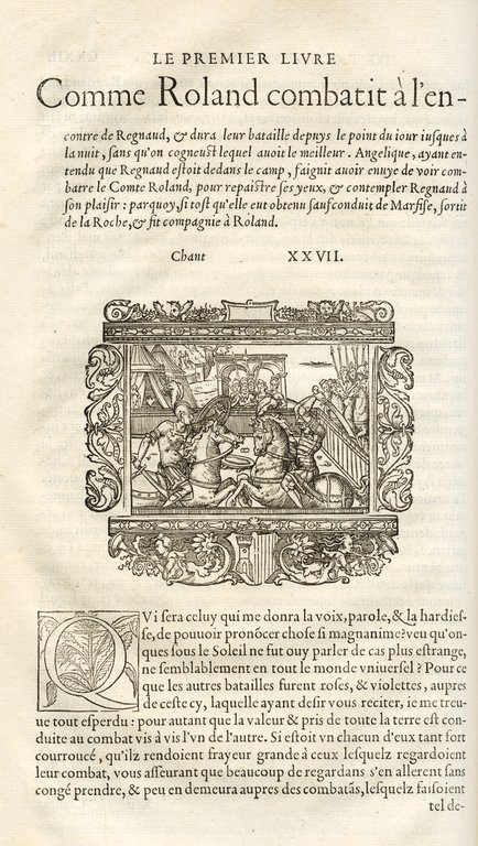 Le Premier Livre (et Second et Troisiesme) de Roland l'Amoureux, …
