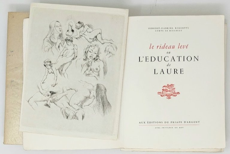 Le Rideau lev&amp;eacute; ou l'Education de Laure.