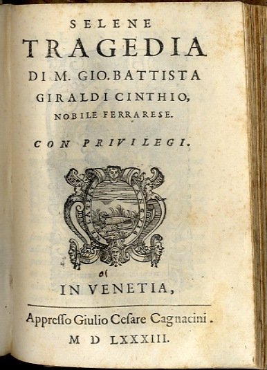 Le Tragedie... al serenissimo signor il Sig. D. Alfonso II …