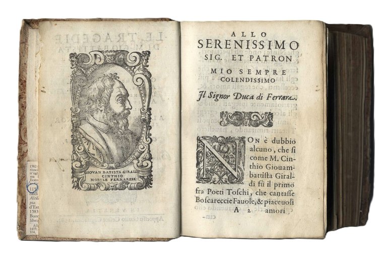 Le Tragedie... al serenissimo signor il Sig. D. Alfonso II …