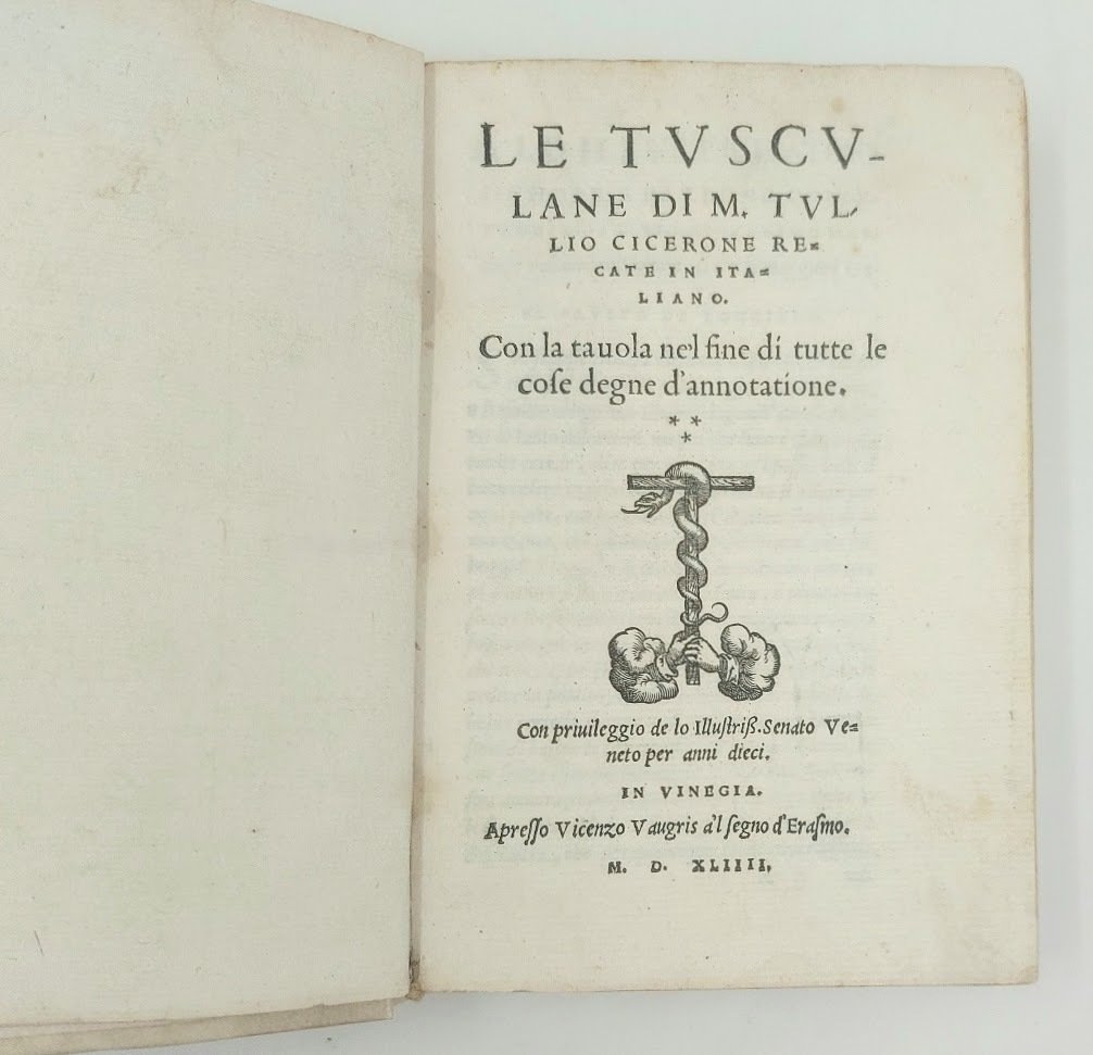 Le Tusculane di M.Tullio Cicerone recate in italiano. Con la …