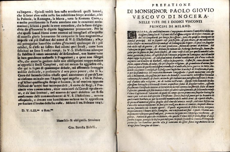 Le Vite de i Dodeci Visconti che signoreggiarono Milano.