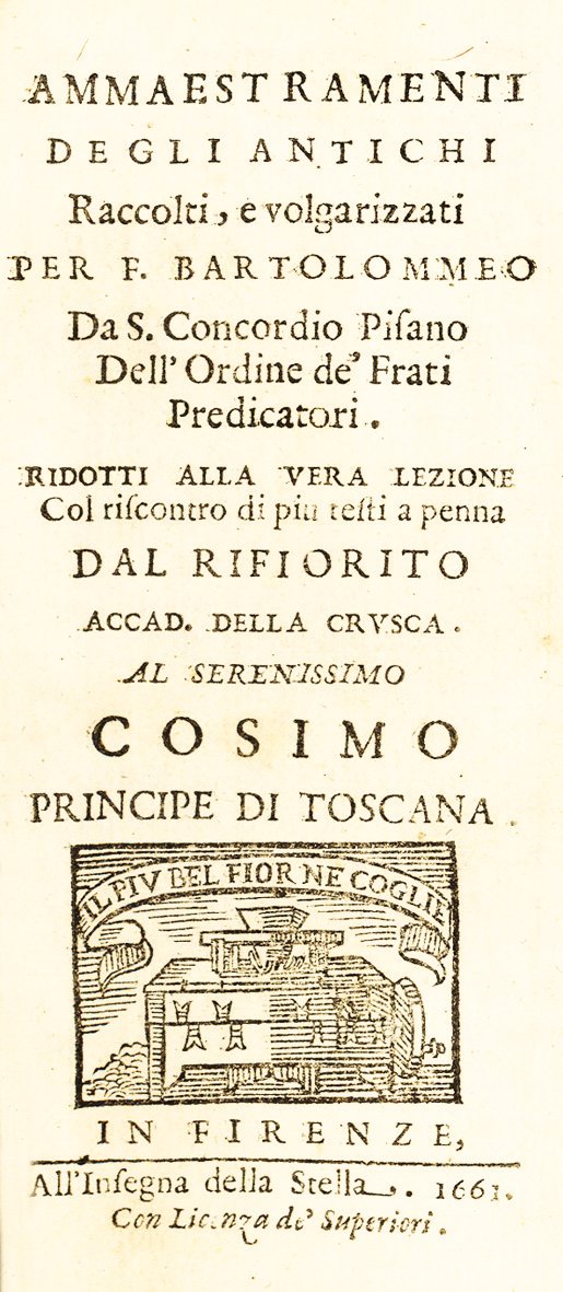 Le Vite dei Diece Imperatori, incominciando dal fine di Svetonio, …